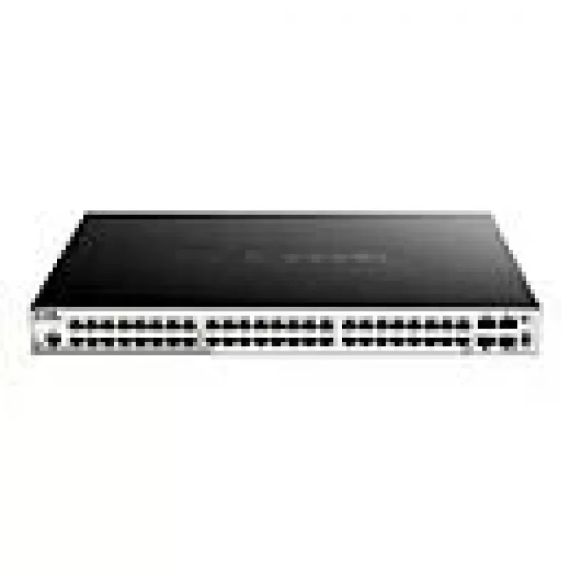 D-Link 52-Port Gigabit Stackable POE Smart Managed Switch including 4 x 10G SFP+