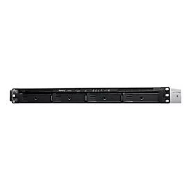 Synology RackStation RS422+ NAS/storage server Rack (1U) Ryzen Embedded R1600 2 GB DDR4 DSM Black