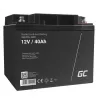 UPS battery Green Cell AGM22 — Sealed Lead Acid 12V 40Ah (VRLA), 170×165×197 mm, 12.1 kg