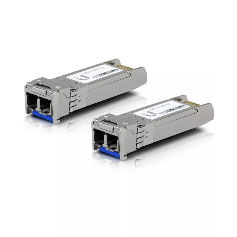 SFP+ fiber transceiver Ubiquiti UACC-OM-SM-10G-D-2 10 Gbps 1310 nm LC single-mode 10 km (2-pack)