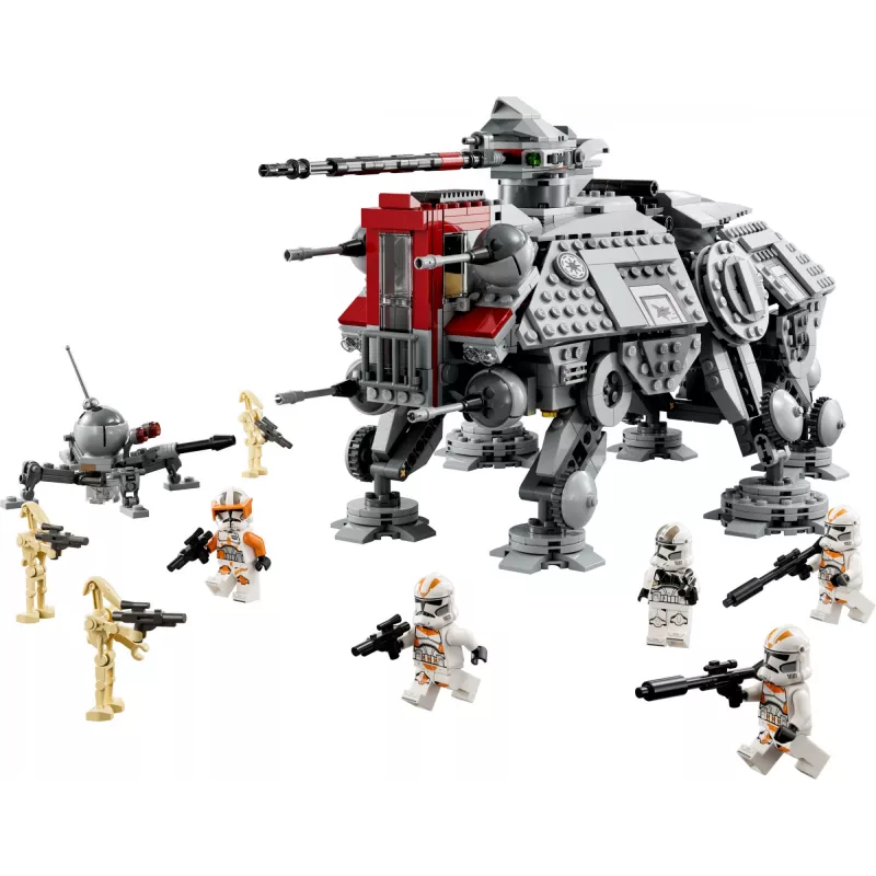 LEGO Star Wars: at-TE Walker Set with Droid Figures (75337)