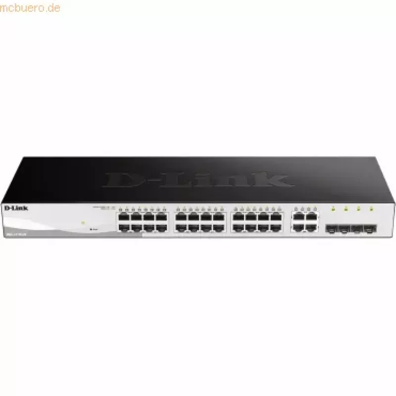 D-Link DGS-1210-28 Managed L2/L2+ 1U Black