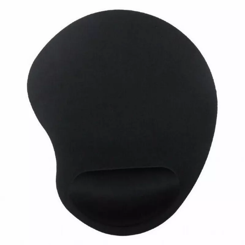 Mouse pad GEMBIRD MP-ERGO-01, foam wrist rest, 240×200 mm, 4 mm thickness, black