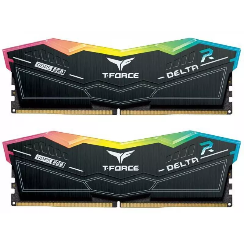 DIMM 32 GB DDR5-6000 (2x 16 GB) Dual-Kit, Memory black, FF3D532G6000HC30DC01, Delta RGB, INTEL XMP