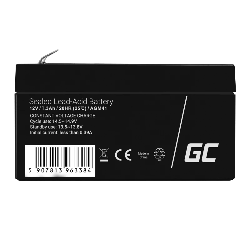 Battery AGM VRLA 12V 1.3Ah Sans Entretien