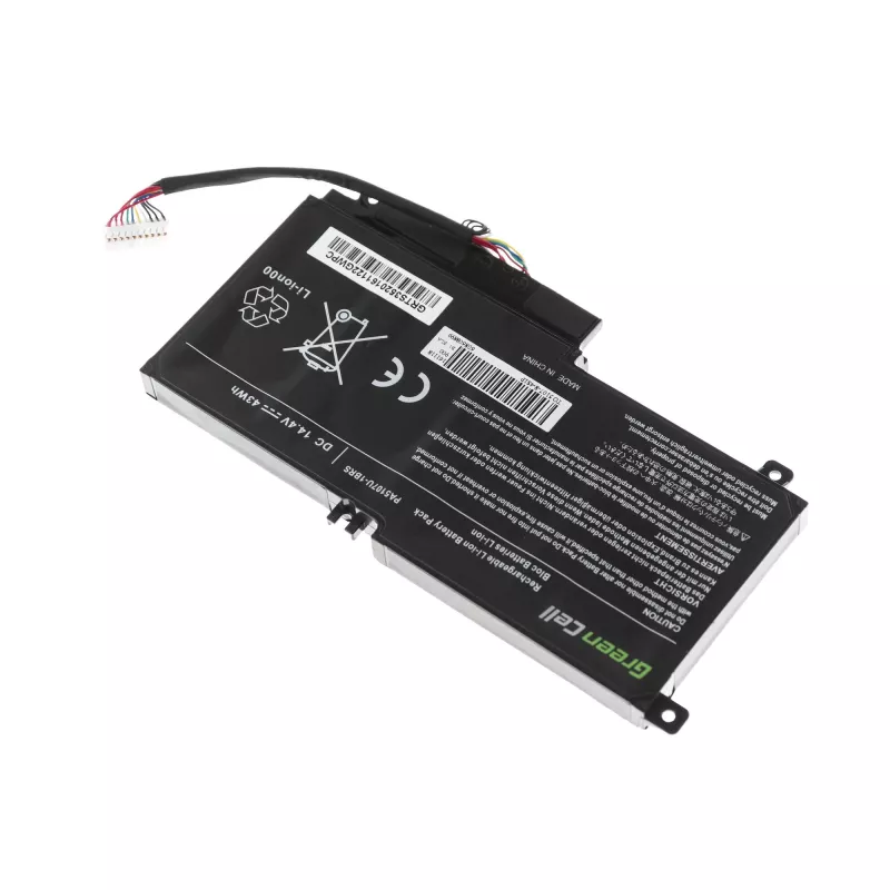 Battery Green Cell TS51 for Toshiba Satellite L50-A L50-A-1EK L50-A-19N P50-A S50-A