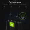 Car inverter Green Cell INV21 6000 W, 24V DC-to-AC, 230V output, 2x USB PD, active cooling, detachable DC connectors, black