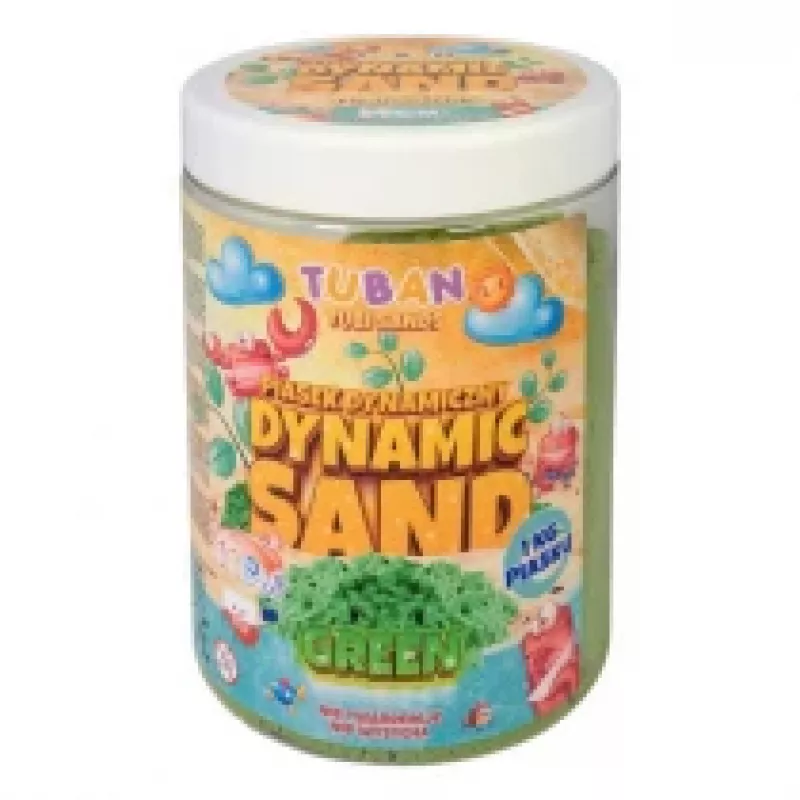 Children's kinetic sand Tuban TU3555 green 3 years