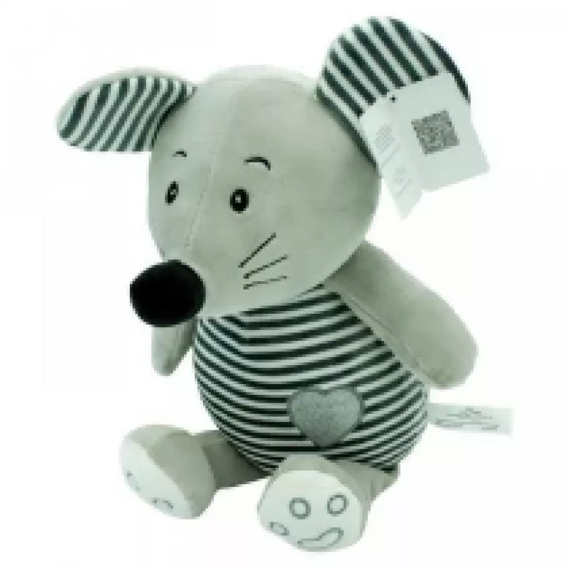 Striped Plush Mouse 26cm Tulilo