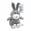 Soft toy TULILO Striped Cuddles Rabbit 26 cm plush rabbit toy