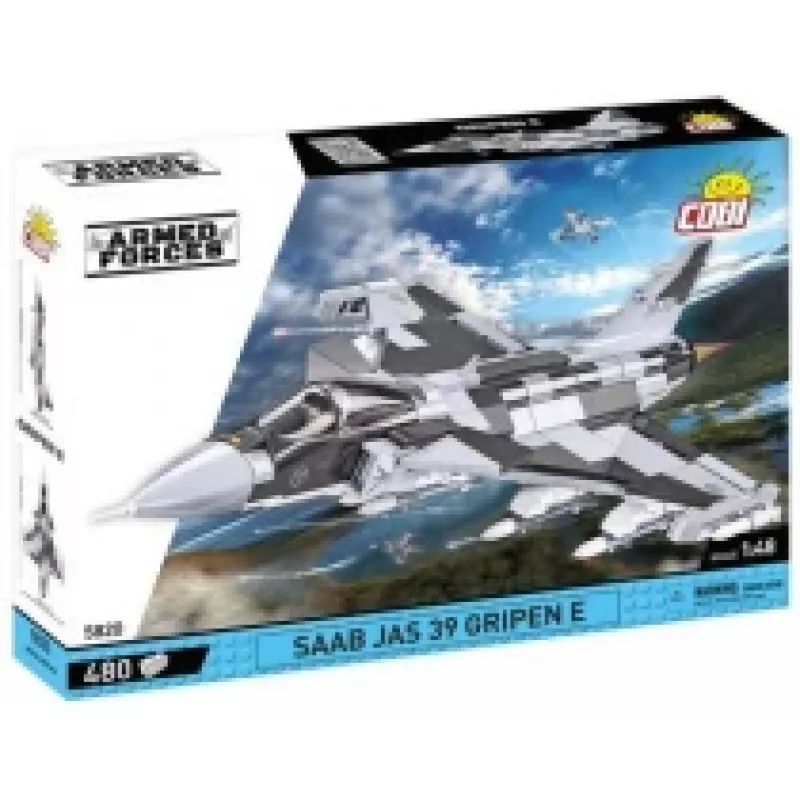 Bricks Armed Forces SAAB Jas 39 Gripen E 480 blocks