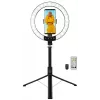 LogiLink smartphone ring light w.selfie stick tripod,DM 20cm (AA0156)