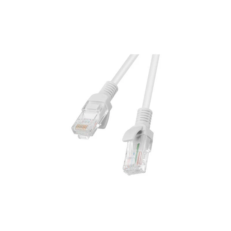 LANBERG network cable Cat5e U/UTP RJ-45 to RJ-45 20 m Grey, 26 AWG, CCA conductor