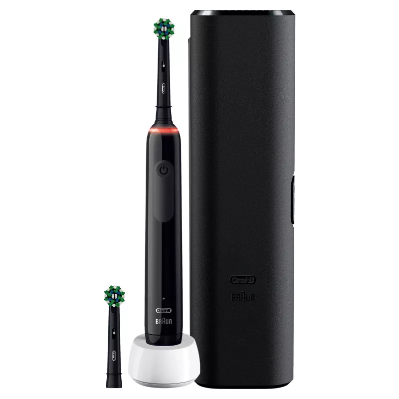 Oral-B Pro 3 3500 Adult Rotating toothbrush Black