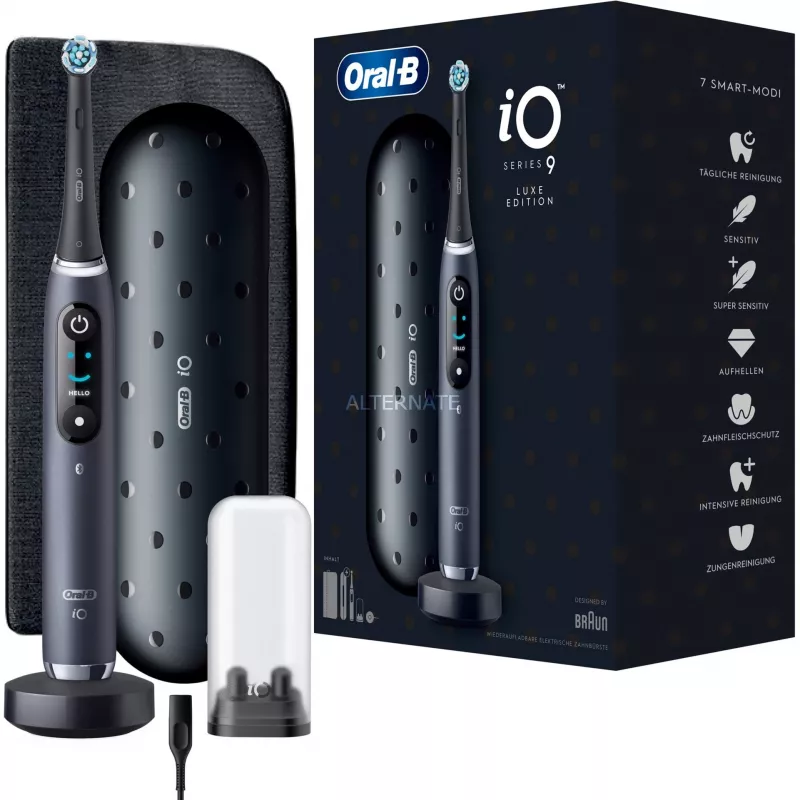 Oral-B iO Series 9 Luxe Edition Black Onyx Toothbrush