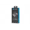 USB hub NATEC Cricket USB 3.2 Gen 1 Type-A with RJ-45 Ethernet 1000 Mbit/s, aluminium housing, black