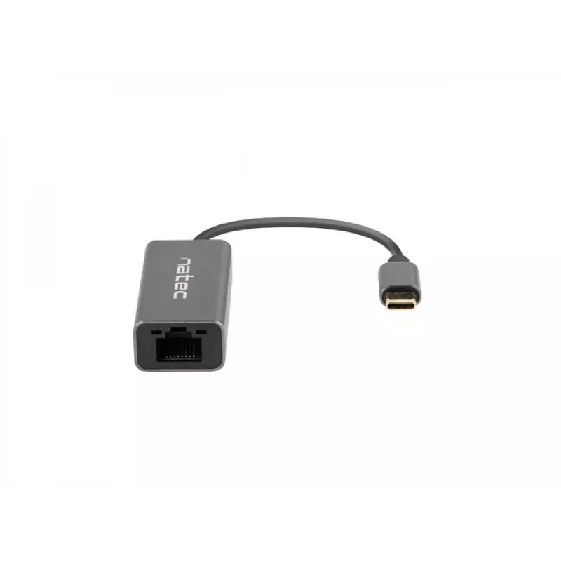 NATEC Cricket USB 3.2 Gen 1 Type-C Grey Ethernet Hub 1000 Mbit/s