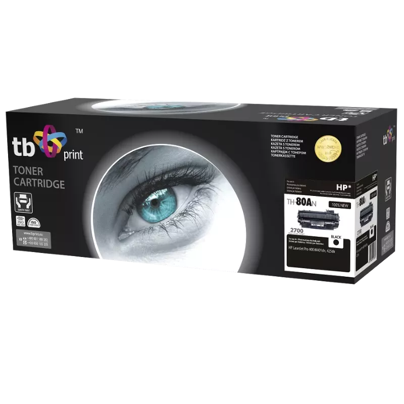 Toner TB Kompat. S HP CF280A, Bk,2 700s,100% New