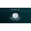 Shelly H&T, Humidity and Temperature Wireless Smart Sensor, Compact, WiFi, Hygrometer Monitor, Home Automation, iOS Android Application – Black