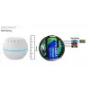 Shelly H&T, Humidity and Temperature Wireless Smart Sensor, Compact, WiFi, Hygrometer Monitor, Home Automation, iOS Android Application – Black