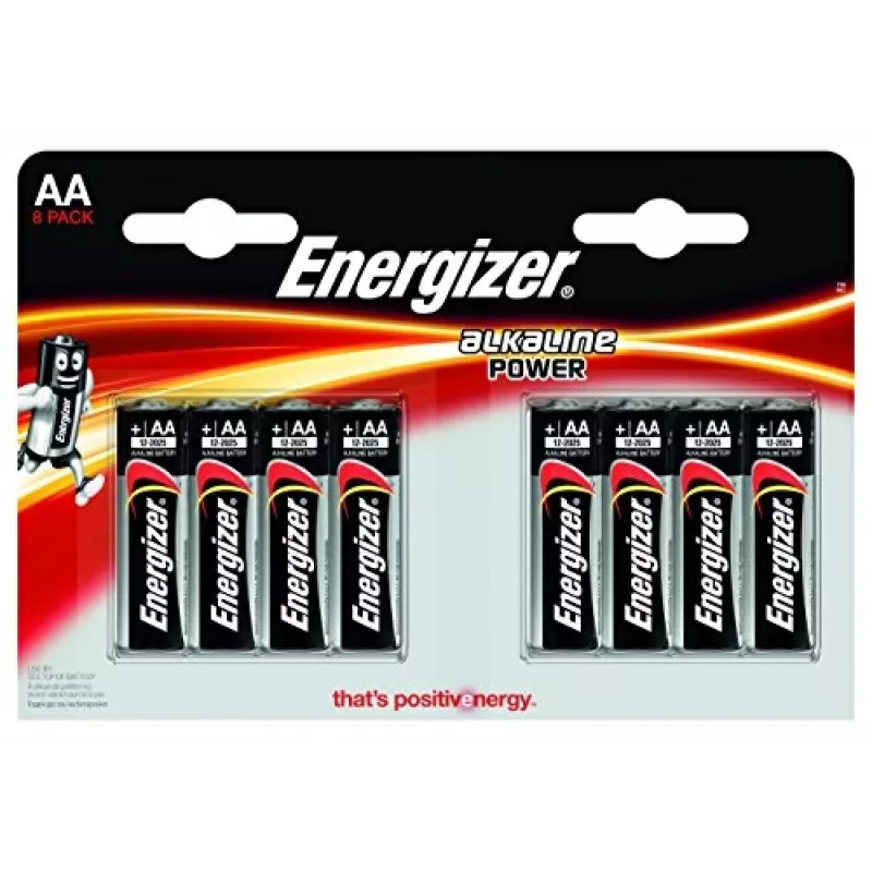 Energizer E300132600 - Alkaline - Cylindrical - AAA - Black - Silver - Blister Pack (E300132600)