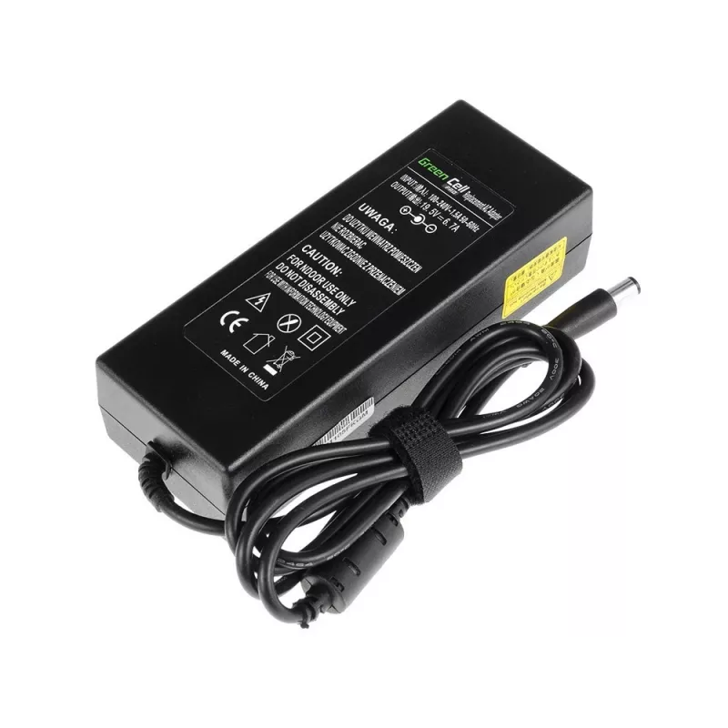 Power adapter Green Cell AD35P 130 W AC-to-DC 19.5 V 6.7 A for laptops, indoor, black