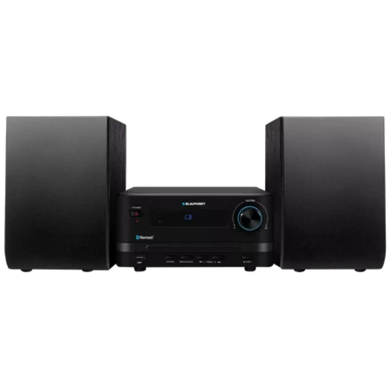 Home audio micro system BLAUPUNKT MS14BT — CD/MP3 player, Bluetooth, USB, FM RDS, 15W RMS, black