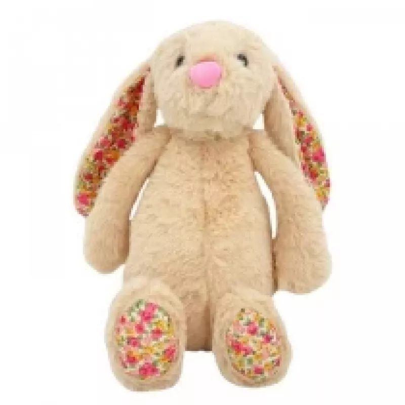 Soft toy rabbit TULILO MichaeI 25 cm Beige plush mascot