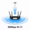 Cudy LT400 Wireless Router Fast Ethernet Single-band (2.4 GHz) 4G Blac