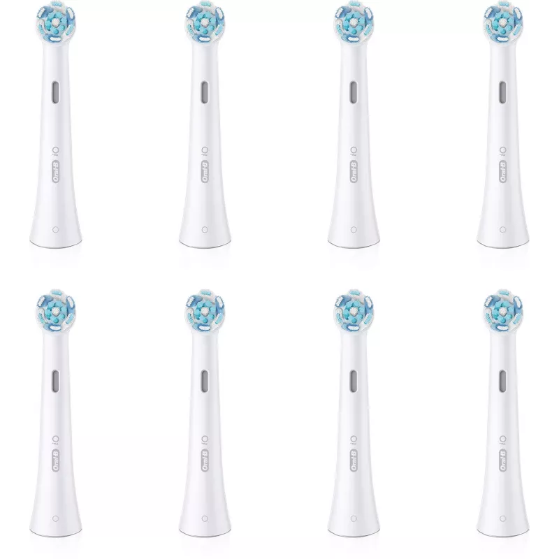 Toothbrush Head Oral-B iO Ultimate Clean, pack of 8 replacement heads