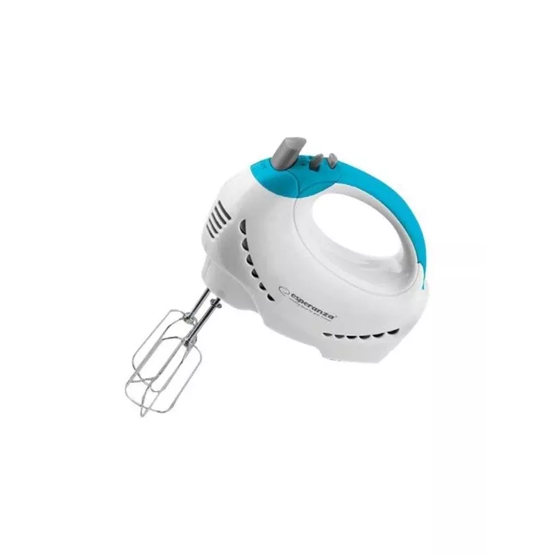 Esperanza EKM010 mixer Hand mixer 300 W Light Blue, White