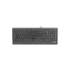 Natec Barracuda - Keyboard - US - Black - Keyboard - Yhdysvaltain Englanti - Black