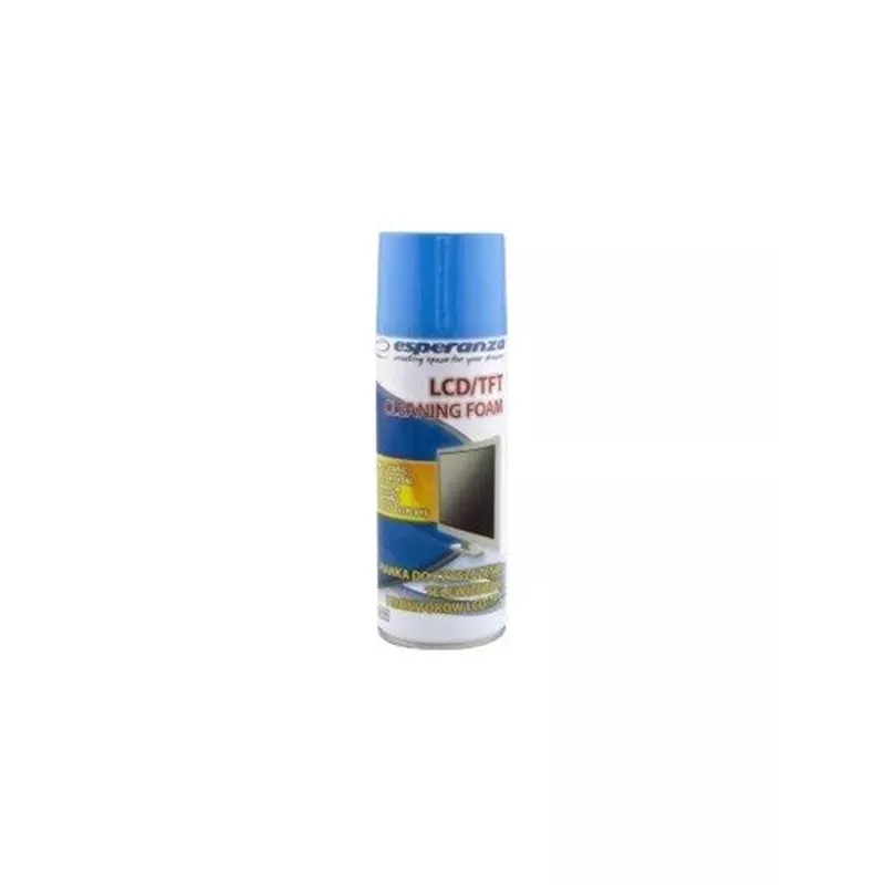 Equipment cleansing foam ESPERANZA ES119 — 400 ml for LCD/TFT/Plasma screens, multicolour