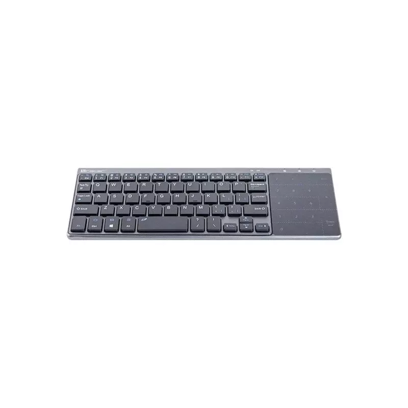 Wireless RF Full-size Keyboard TRACER TRAKLA46934, QWERTY English, 2.4 GHz Nano Receiver, Membrane, Black/Grey