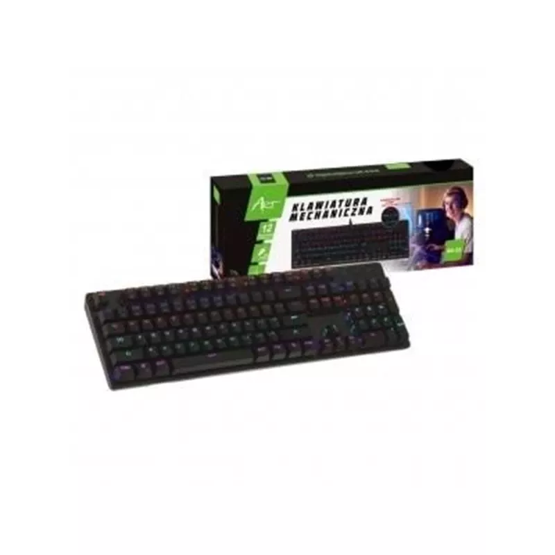 Mechanical keyboard ART KLART AK-51 with Blue switches, compact layout