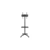 TV Table/trolley on wheels + handle 23-55 25 kg S-09