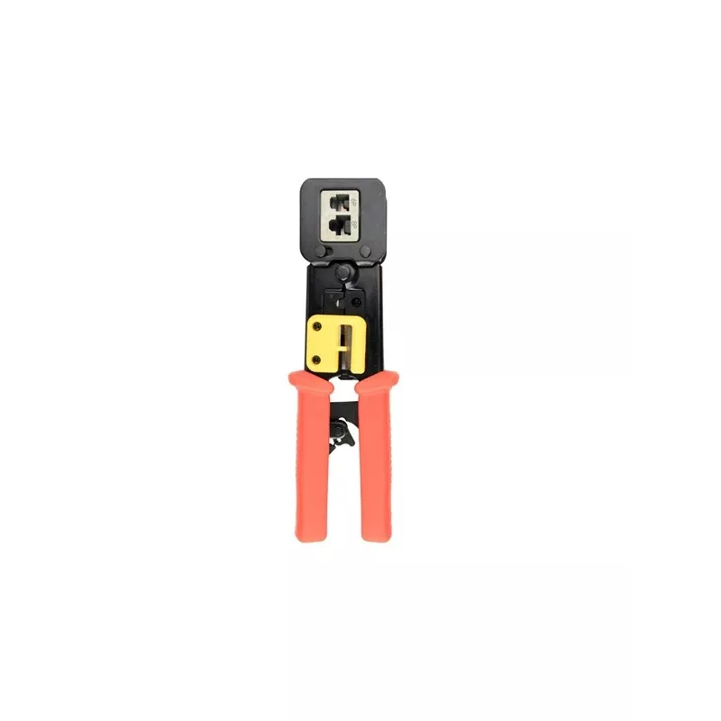 Cable crimper Gembird T-WC-05, 195 mm length, 53 mm width, 0.36 kg, yellow/red/black