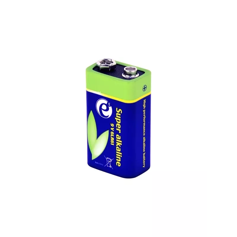 Gembird EG-BA-6LR61-01 Household Battery Single-use Battery Alkaline