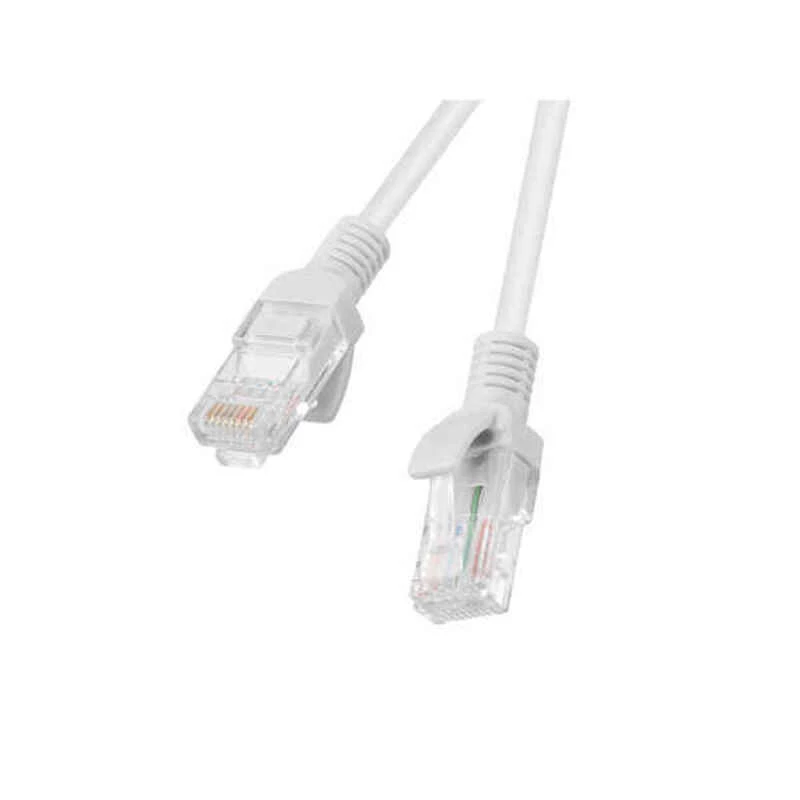 Network cable LANBERG PCU6-10CC-0150-S Cat6 U/UTP RJ-45 to RJ-45 1.5 m Grey
