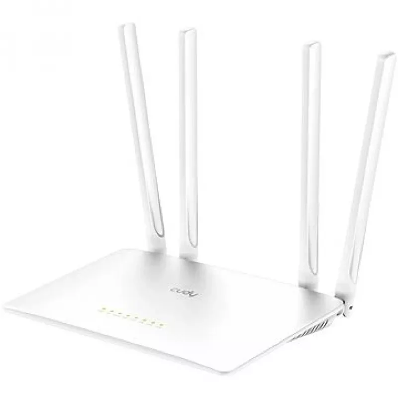Tabletop router Cudy WR1200 Dual‑band Wi‑Fi 5 (802.11ac) 867 Mbit/s, 4x RJ‑45 LAN, White