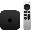 Apple TV 4K Black, Silver 4K Ultra HD 128 GB Wi-Fi Ethernet LAN