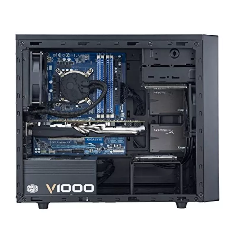 Cooler Master N200 - Tower - mini ITX / micro ATX - without Power Supply (ATX / PS/2)