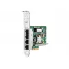 HPE - 331T - Network Adapter - PCIe 2.0 x4 Low Profile Gigabit Ethernet x 4