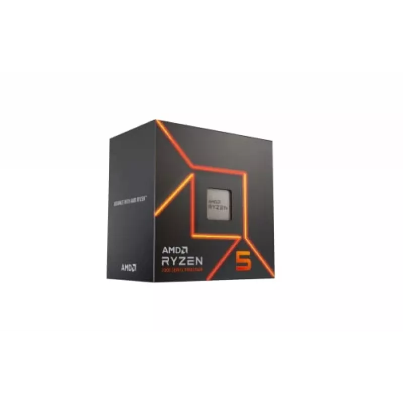 Processor AMD Ryzen 5 7600 3.8 GHz 6 Cores 32 MB L2 & L3 Socket AM5