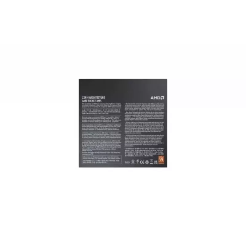 Processor AMD Ryzen 5 7600 3.8 GHz 6 Cores 32 MB L2 & L3 Socket AM5