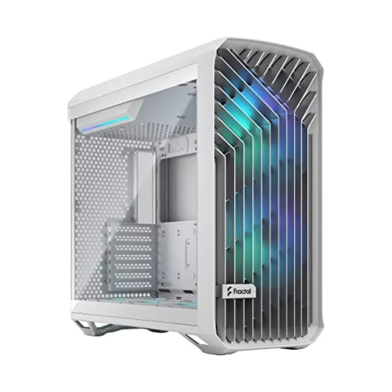 PC case Fractal Design Torrent White — supports ATX, EATX, microATX, ITX; 2x180 mm front fans; 2.5 inch/3.5 inch bays