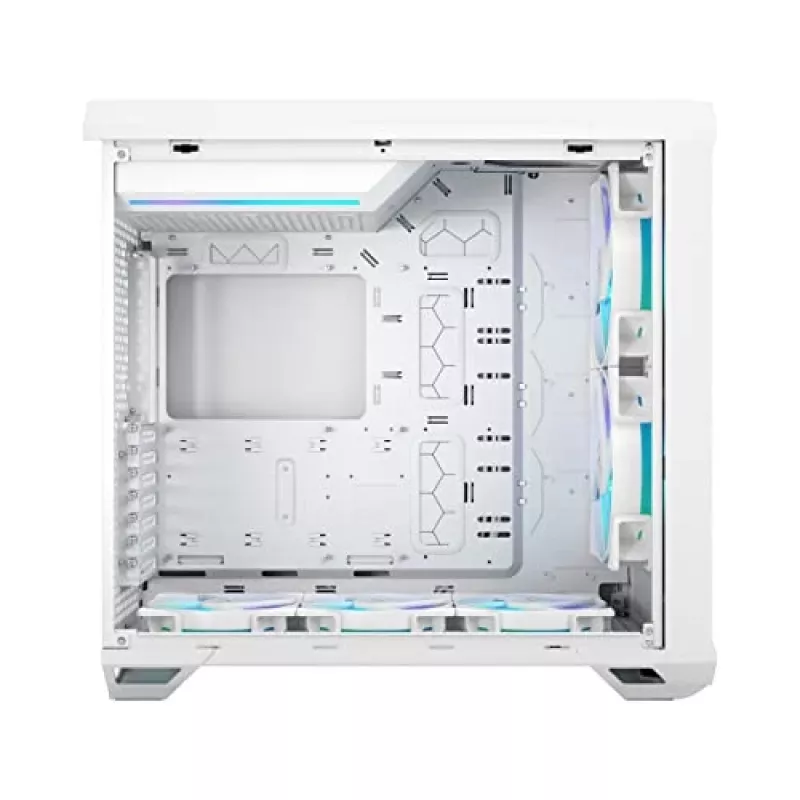 PC case Fractal Design Torrent White — supports ATX, EATX, microATX, ITX; 2x180 mm front fans; 2.5 inch/3.5 inch bays