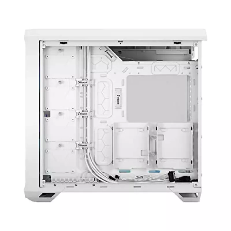 PC case Fractal Design Torrent White — supports ATX, EATX, microATX, ITX; 2x180 mm front fans; 2.5 inch/3.5 inch bays