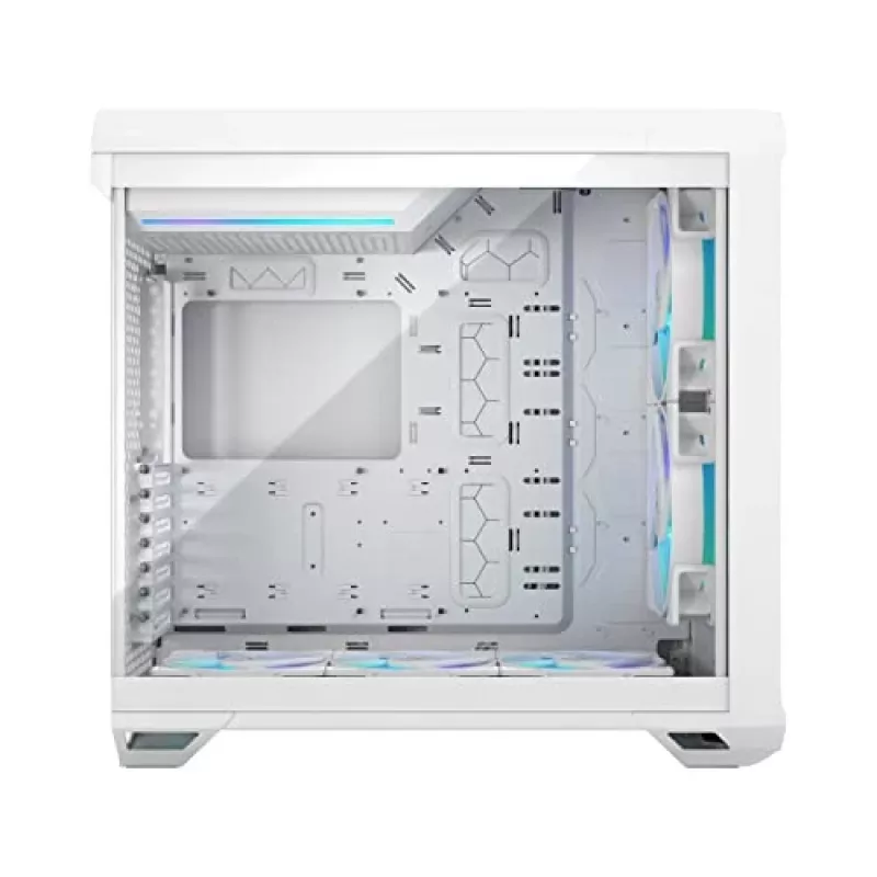 PC case Fractal Design Torrent White — supports ATX, EATX, microATX, ITX; 2x180 mm front fans; 2.5 inch/3.5 inch bays