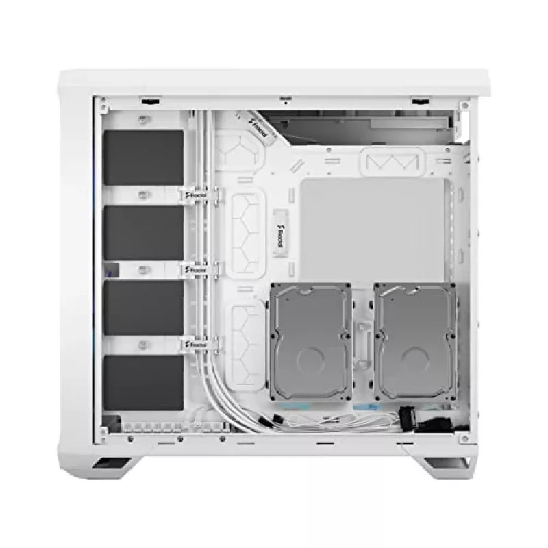 PC case Fractal Design Torrent White — supports ATX, EATX, microATX, ITX; 2x180 mm front fans; 2.5 inch/3.5 inch bays